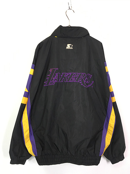 古着 90s NBA Los Angeles Lakers レイカーズ 2way ナイロン