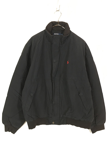 古着 Polo Ralph Lauren 裏地 フリース 比翼 ナイロン ジャケット