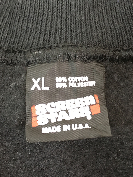 古着 80s USA製 CATS キャッツ ミュージカル グラフィック スウェット