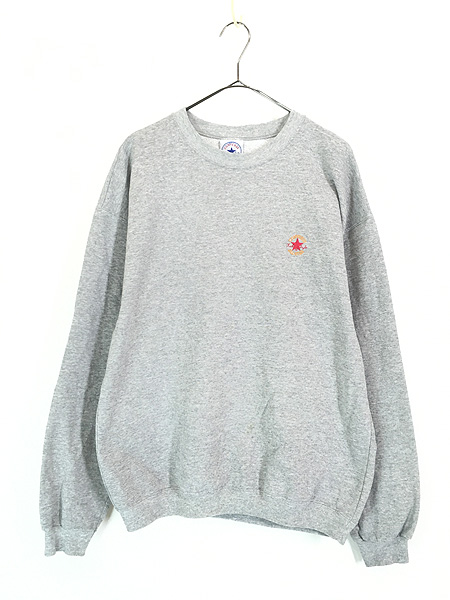 古着 90s CONVERSE コンバース ワンポイント ソリッド スウェット