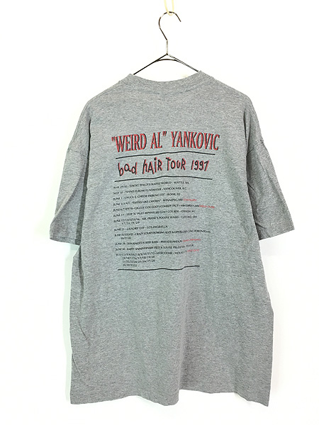 古着 90s USA製 WEIRD AL YANKOVIC 「bad hair Tour」 パロディー