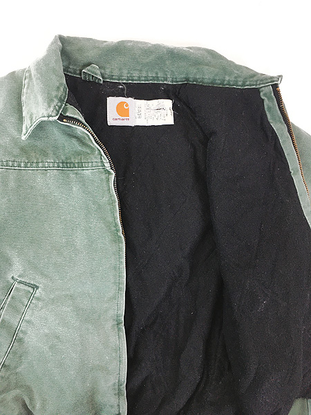 キッズ 古着 90s Carhartt 裏地キルティング ウエスタン ヨーク