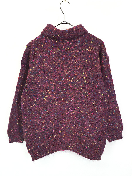 最終売り尽し】レディース 古着 90s FEATHERS カラフル ネップ