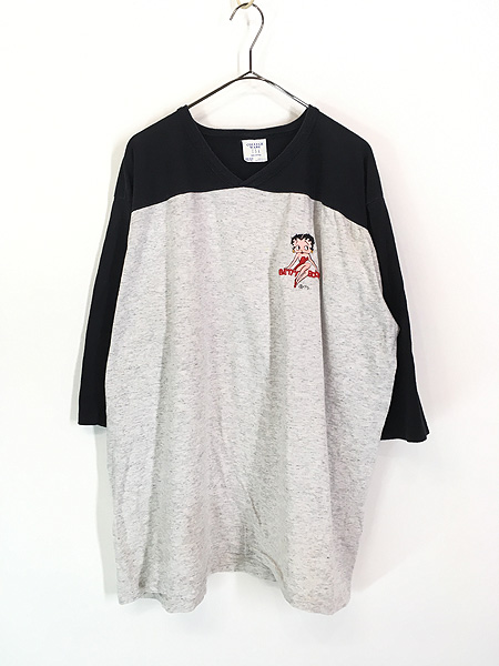 レディース 古着 90s USA製 BETTY BOOP ベティ ブープ ワンポイント
