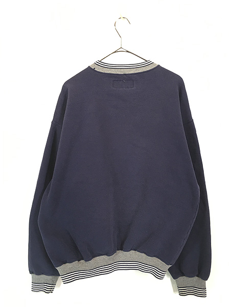 古着 90s USA製 Russell High Cotton マルチ リブライン ヘビー