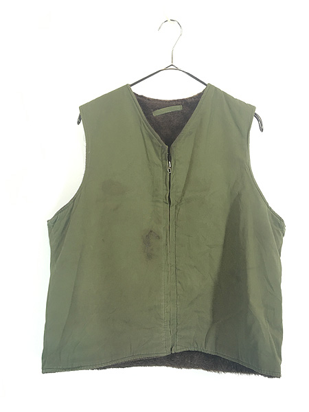 古着 40s 米軍 US NAVY コの字 TALON アルパカ ライナー ミリタリー N