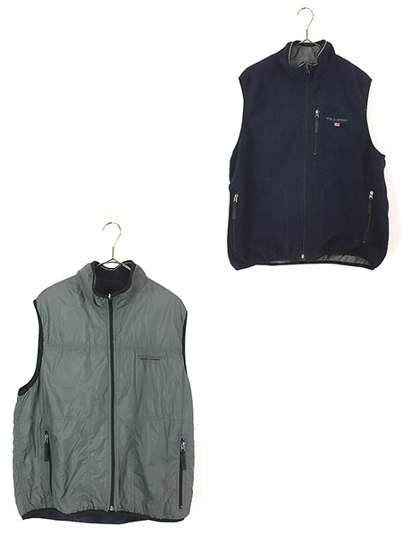 古着 USA製 POLO SPORT Ralph Lauren Dポケット ロゴ 刺しゅう