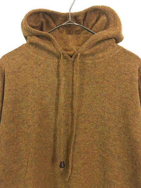 古着 90s GAP 無地 ソリッド ラム ウール ニット パーカー セーター M