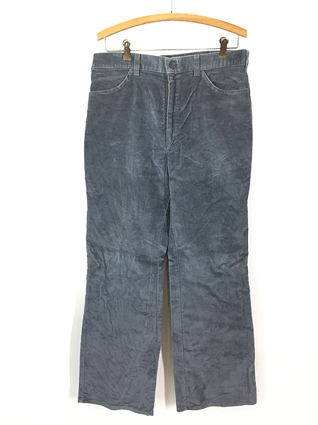 古着 70s USA製 Separate-Lees by Lee ベロア コーデュロイ デザイン