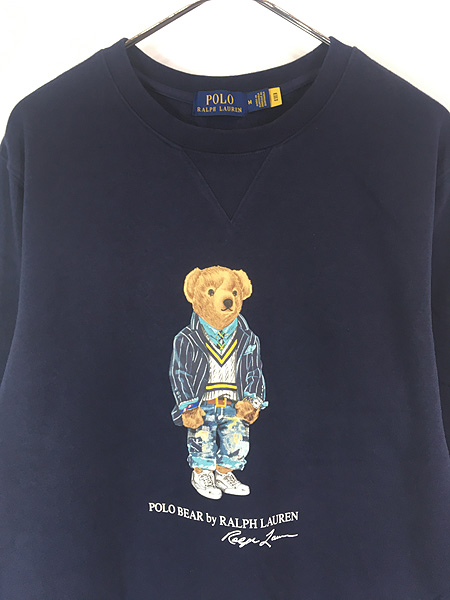 古着 Polo Ralph Lauren 「POLO BEAR」 ポロベア ライト スウェット