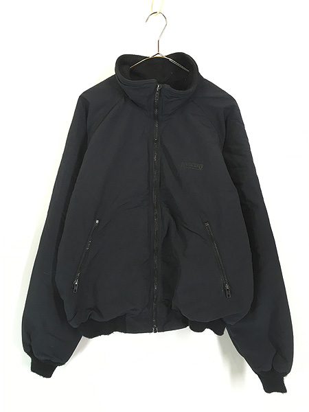 古着 80s USA製 LANDS' END 「Squall Jacket」 フリース ライナー