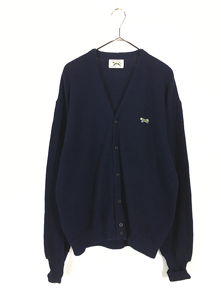 古着 80s USA製 JC Penney The Fox Sweater キツネ ワッペン アクリル