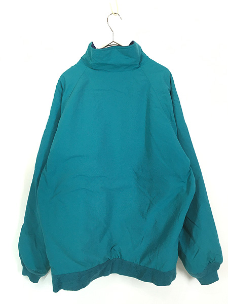 古着 90s LANDS' END 「Squall Jacket」 フリース ライナー パデッド