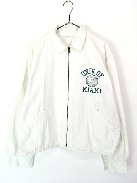 古着 60s Champion 「MIAMI」 カレッジ コットン スウィングトップ