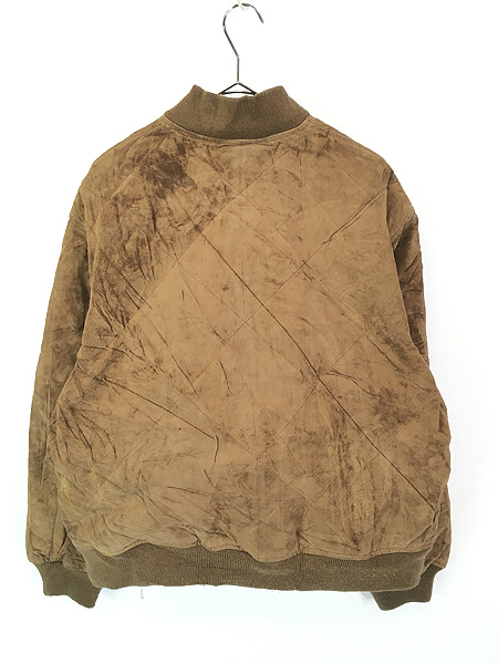 古着 80s Eddie Bauer 「Skyliner」 貴重!! 本革 スエード レザー