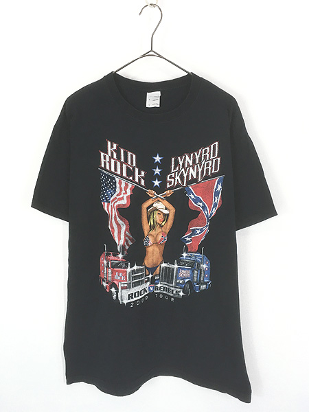 古着 00s KID ROCK × Lynyrd Skynyrd 「Rock Rebels」 ツアー メタル