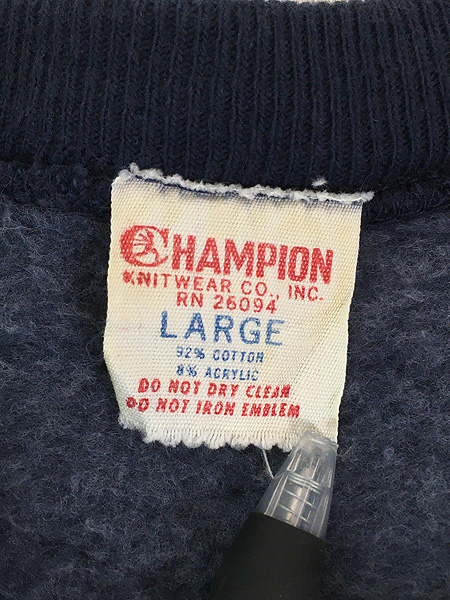 古着 60s Champion 「MOHAWK」 インディアン 民族 両面 フロッキー