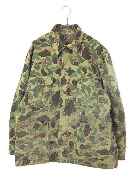 古着 60-70s ブランケット ライナー ダックハンター カモ 迷彩