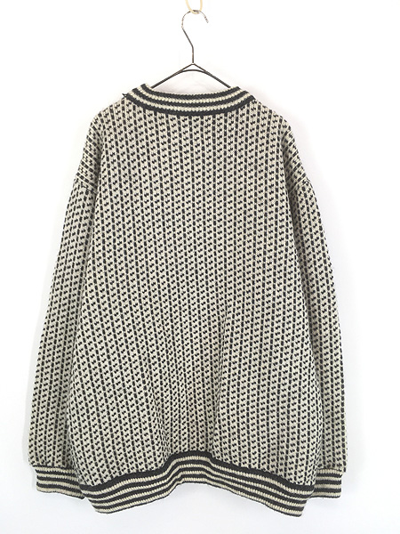 古着 80s ノルウェー製 LL Bean バーズアイ & リブライン ヘビー