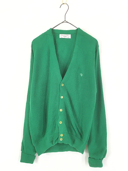 古着 60s Baldwin's 「1969」 レタード Vネック ローゲージ ウール