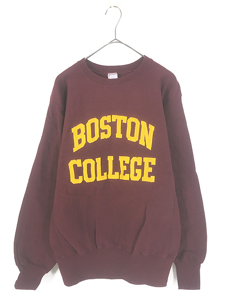 古着 90s USA製 Champion 無地 ソリッド 目なし 前V スウェット