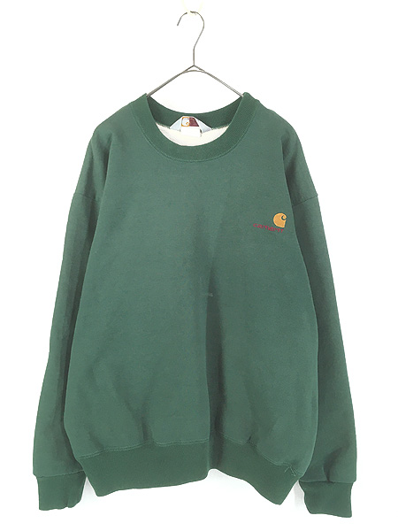 古着 90s USA製 Jerzees 無地 ソリッド ラグラン スウェット