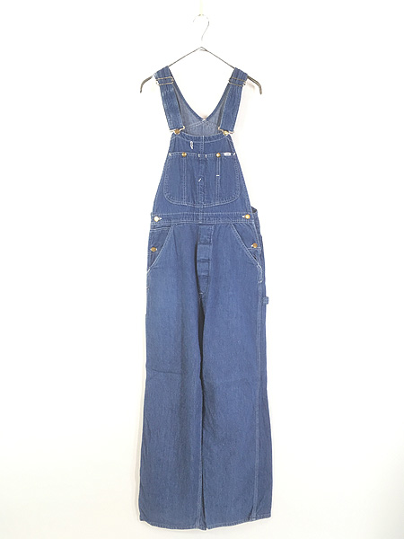 古着 70s USA製 Lee 濃紺 VAT-DYED バッドダイ デニム ワーク