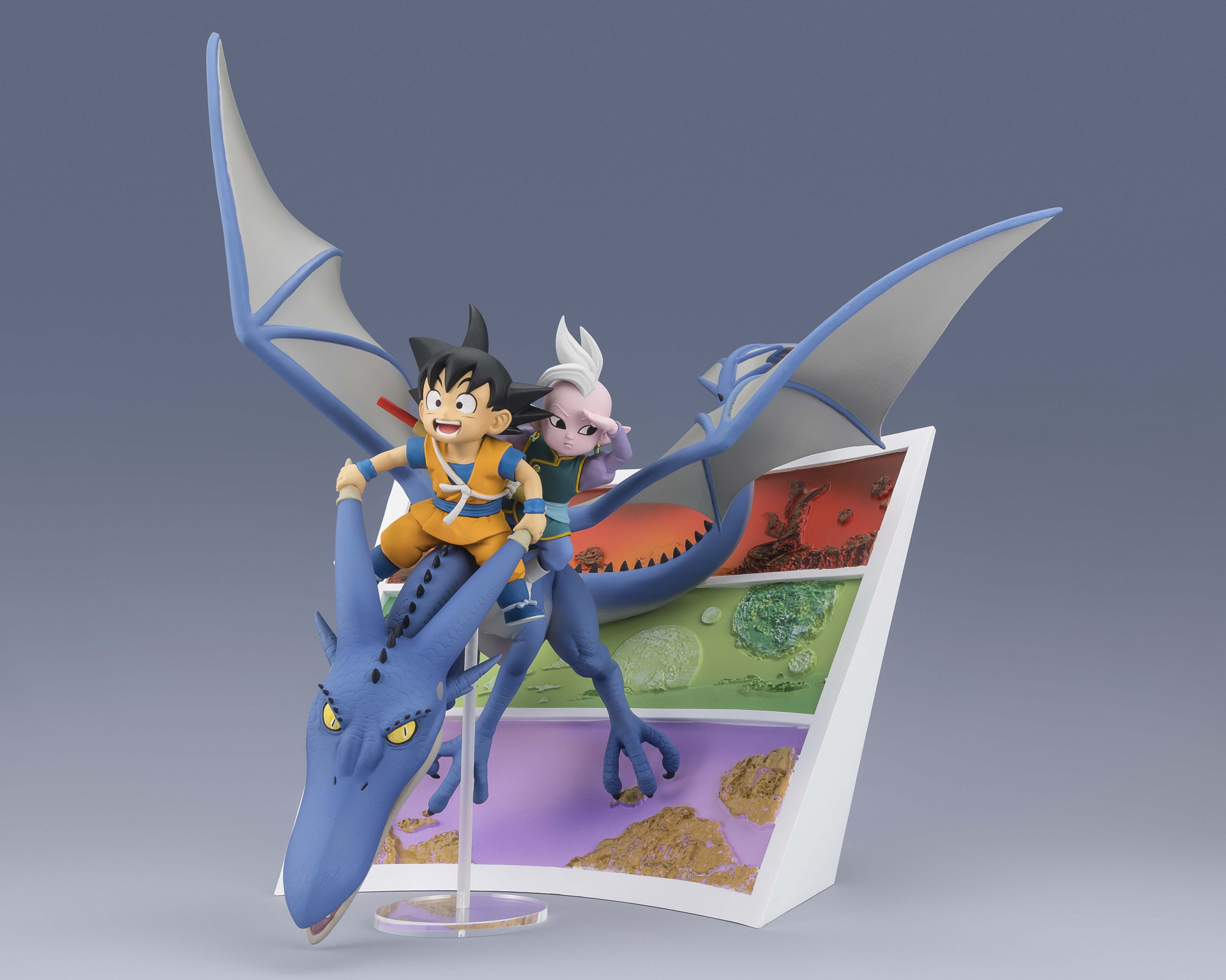 ドラゴンボールDAIMA』より「孫悟空（ミニ）＆界王神（ミニ）-ようこそ