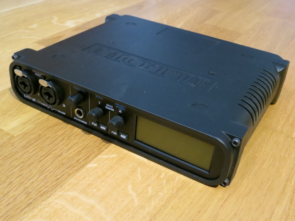 使用レビュー】MOTU UltraLite mk4 - DreadRock.org