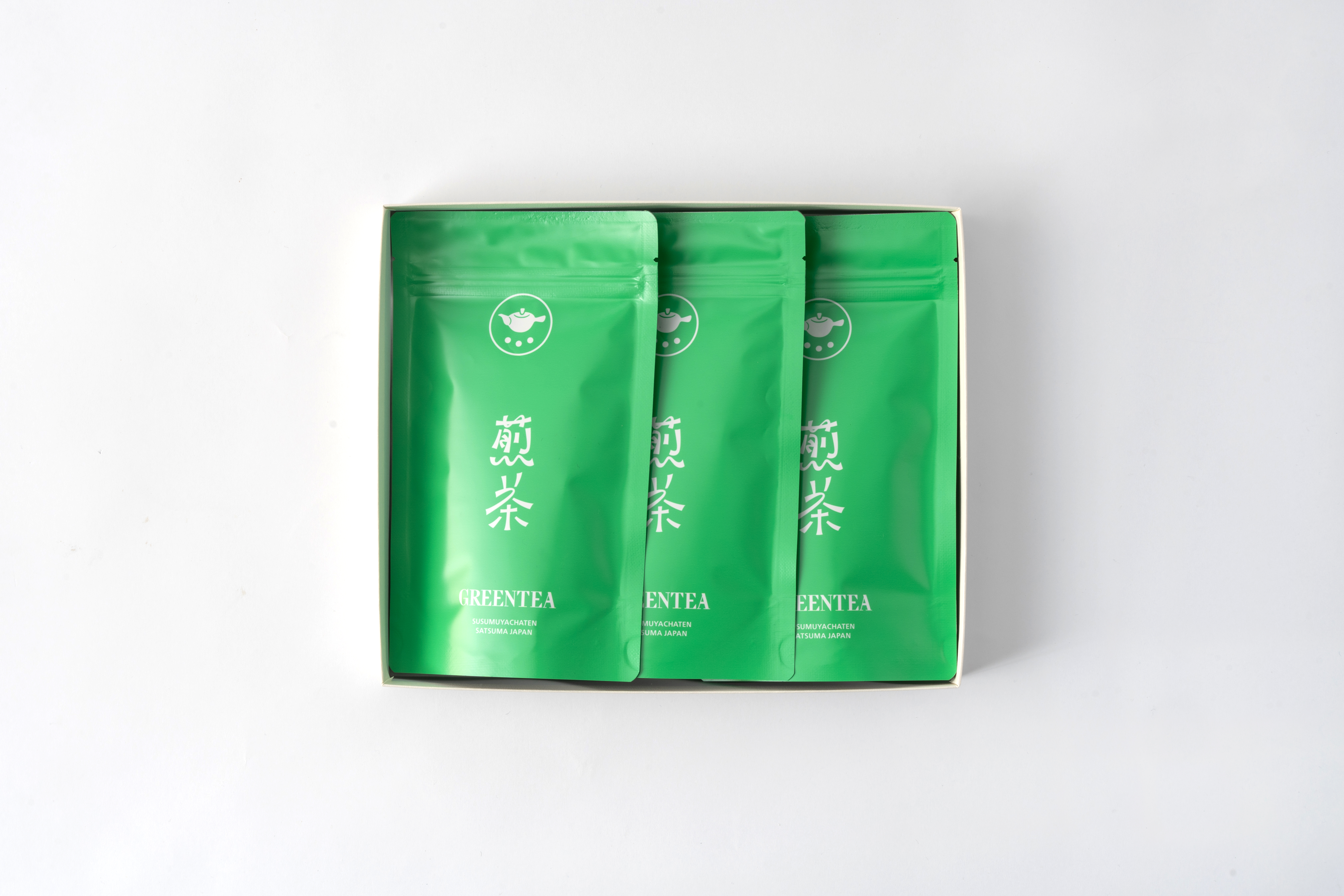 すすむ屋茶店 定番煎茶3種セット: 九州エリア│DISCOVER WEST mall