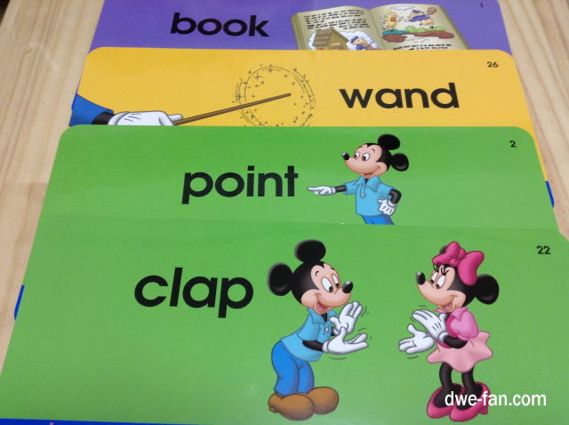 DWEトークアロングカードの使い方 - DWEディズニー英語システム教本