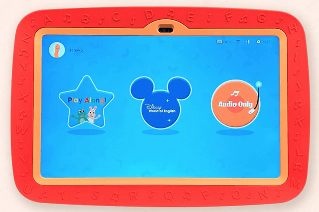 DWEタブレット型教材タッチバージョンって何？ディズニー英語システム