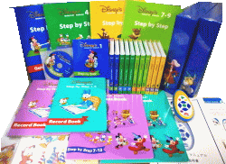 ステップバイステップとは？セット内容・収録内容も ディズニー英語