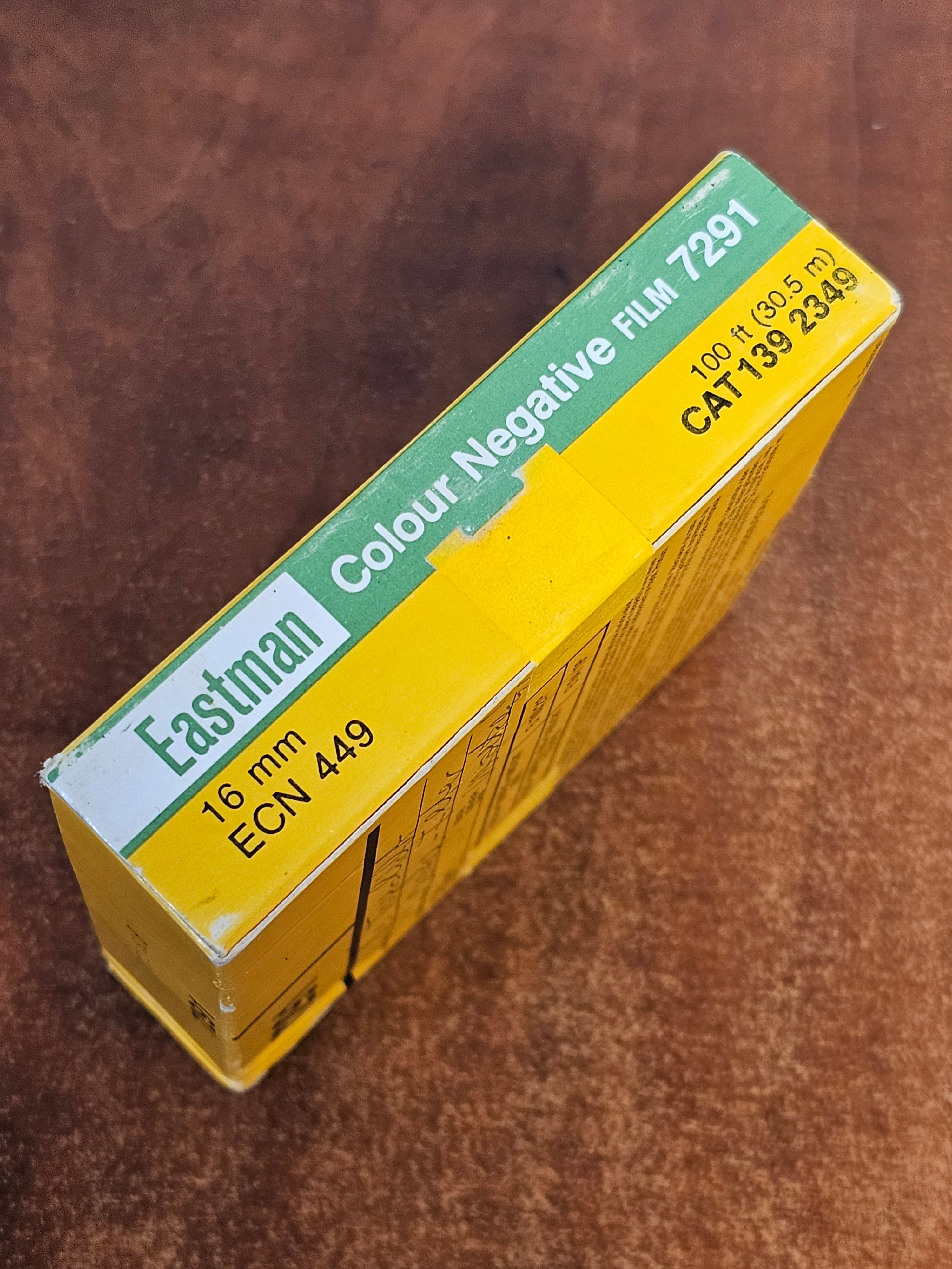 KODAK 16mm 100' 7291 100T Color Negative Film ( Expired Fim Stock