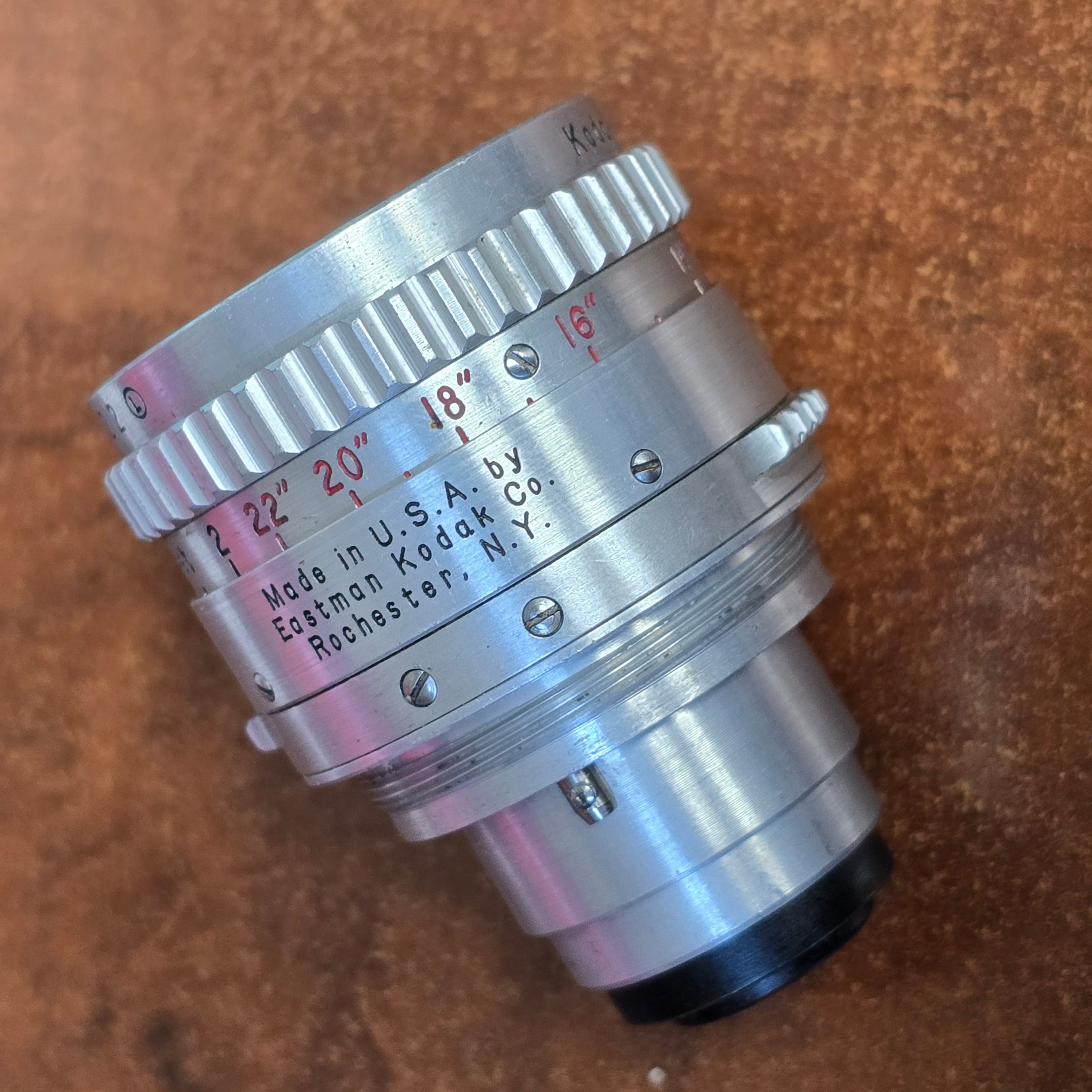 Kodak Cine Ektar II 25mm f1.4 Lens S-Mount Lens S# EI222 – Du-All