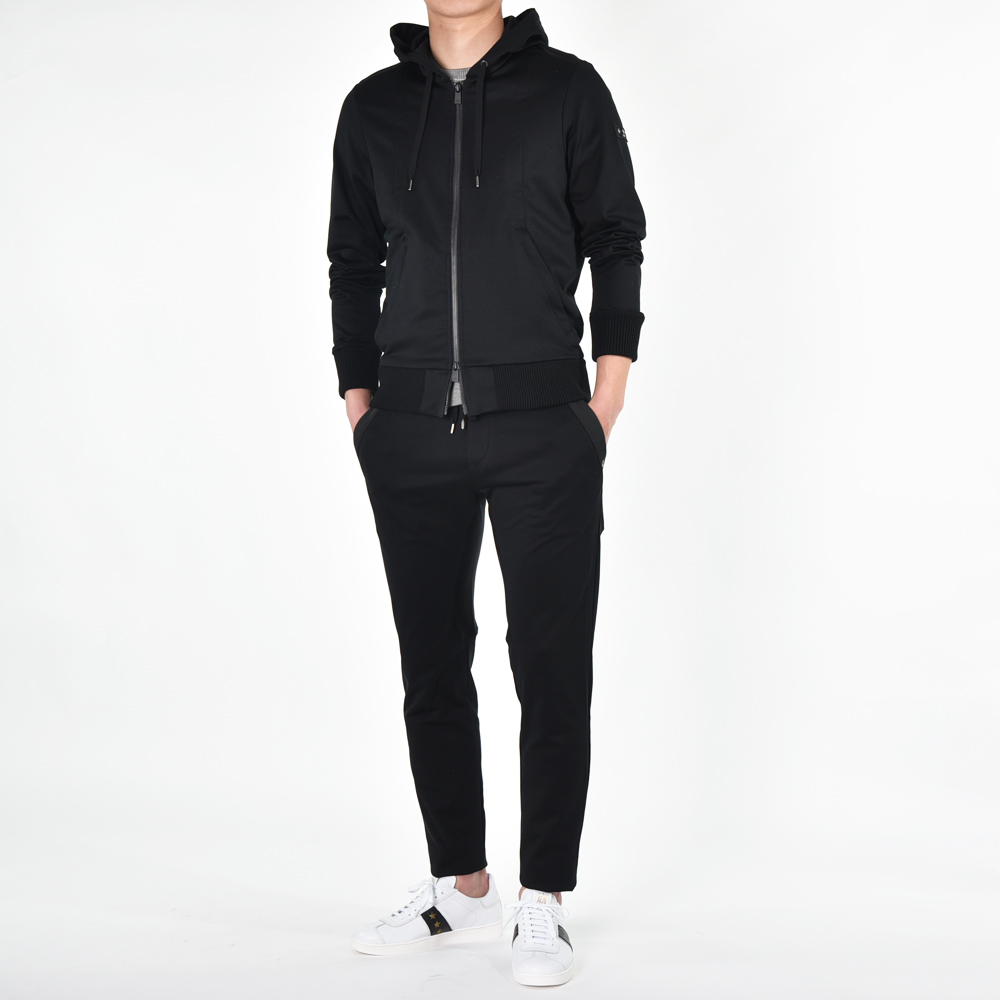 TATRAS RECANATI 度詰めコットンジャージ ジップアップパーカ | DUE blog