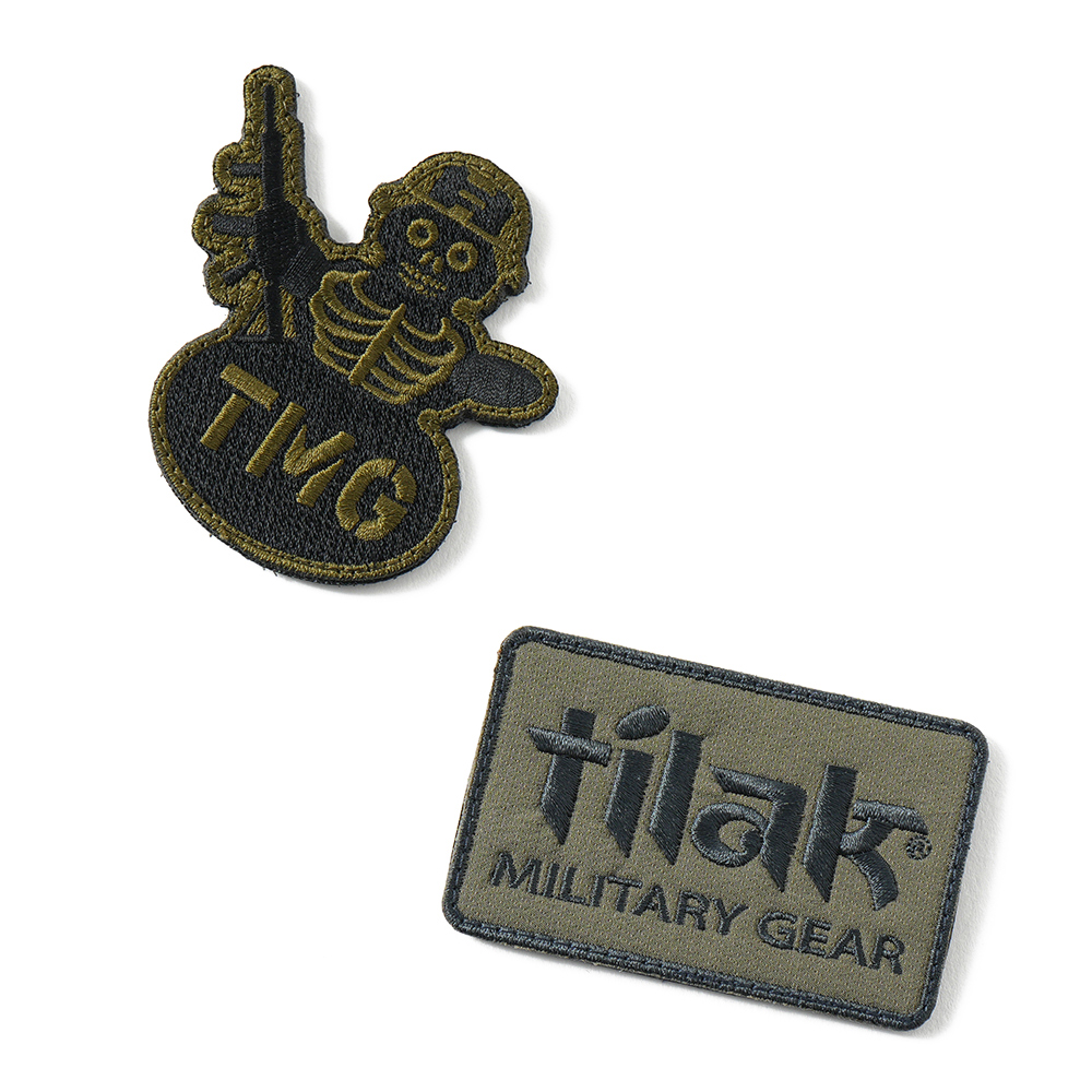 Tilak TMG & Snowman Wappen/2 pieces in one set ワッペン2枚セット