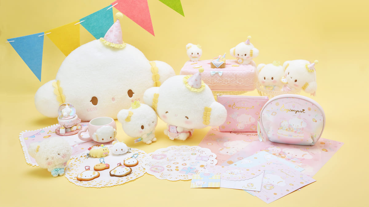 仲間が増えた、こぎみゅんのぬいぐるみやポーチ！サンリオ「ようこそ