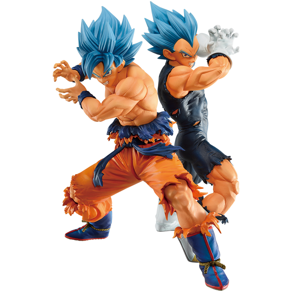 悟空＆ベジータのフィギュアセットなどがファミリーマート限定で登場