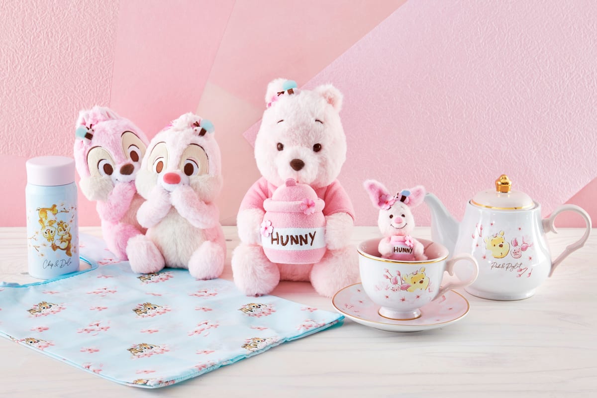 春を先取りできるプーさんやチップ&デールのぬいぐるみも！ディズニー