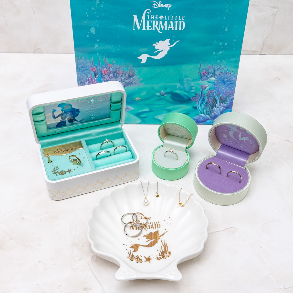 美しい海の世界を表現した結婚・婚約指輪！セント・ピュール