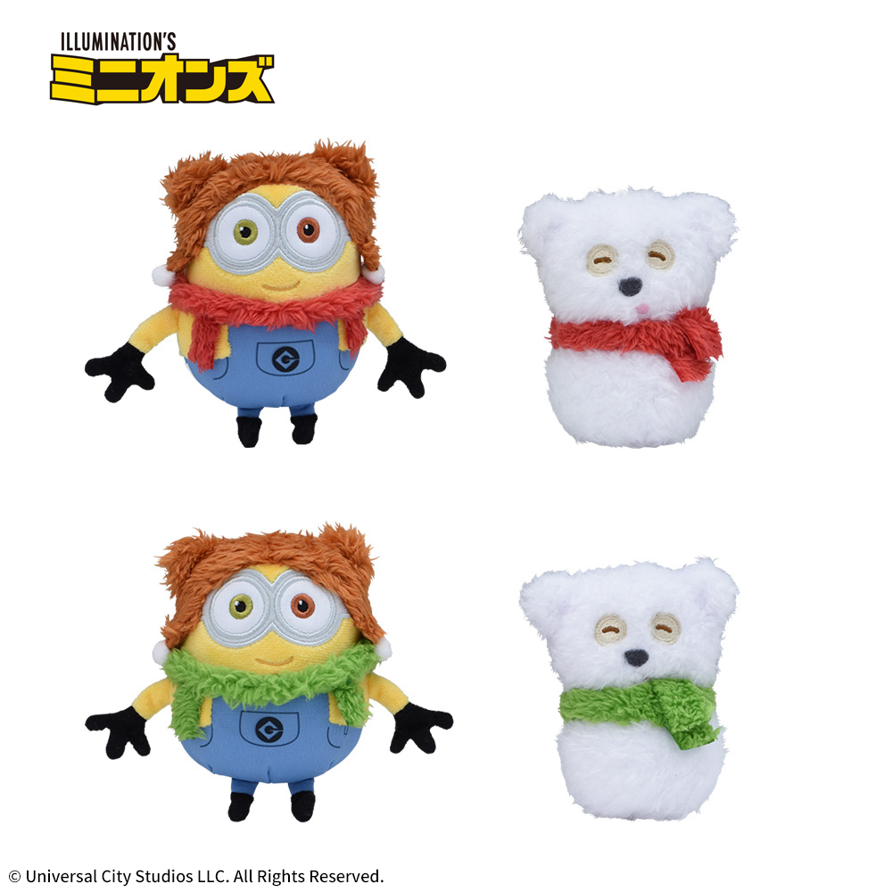クマ耳のボブとゆきだるまティムのぬいぐるみなど5種類！セガプライズ