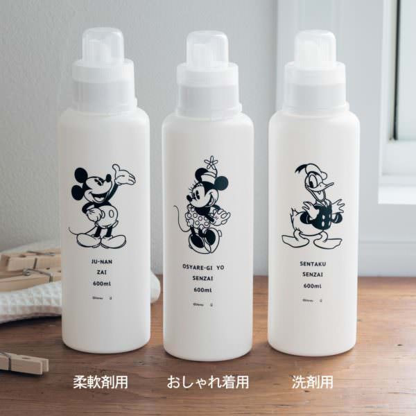 洗剤容器もおしゃれに変身 ！ベルメゾン ディズニーデザイン「洗濯洗剤