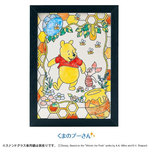 ステンドグラス風の作品を手作り！ベルメゾン ディズニーデザイン