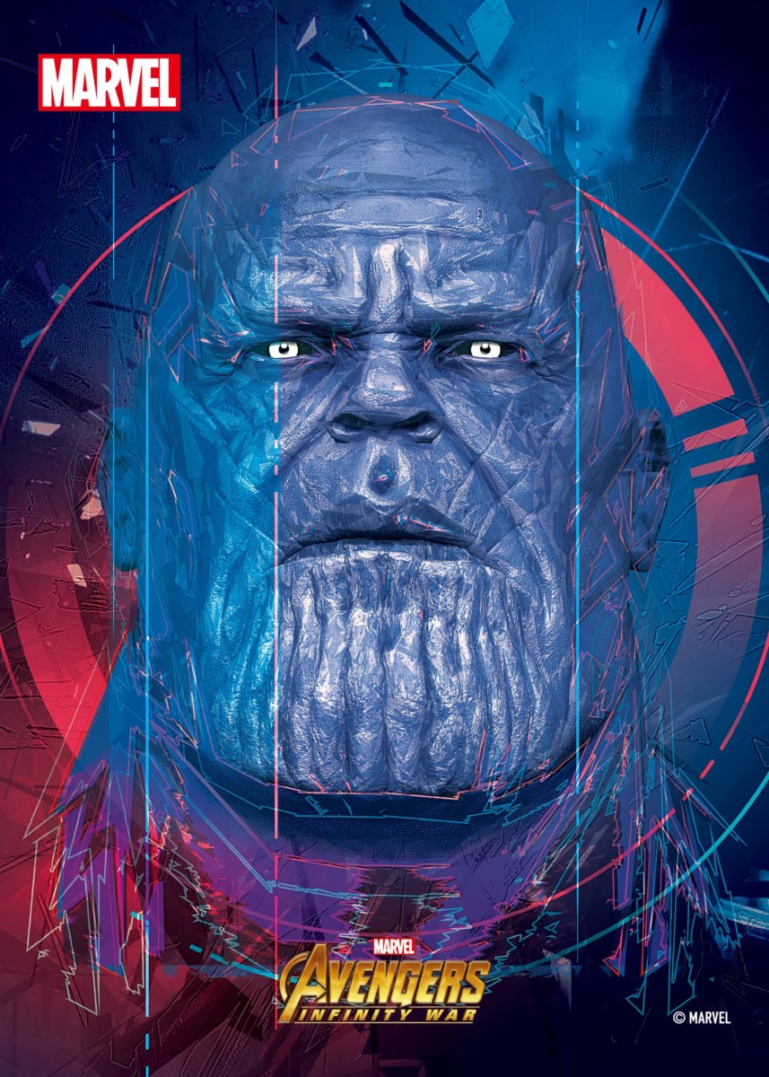 最強ヒーローたちをコレクション！Happyくじ ブロマイド MARVEL