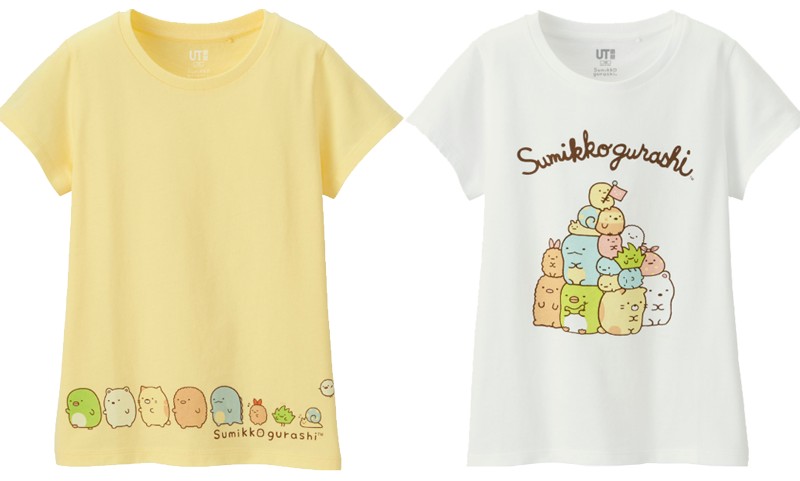 てのりぬいぐるみ付Tシャツも！ユニクロ×すみっコぐらし コラボレーション