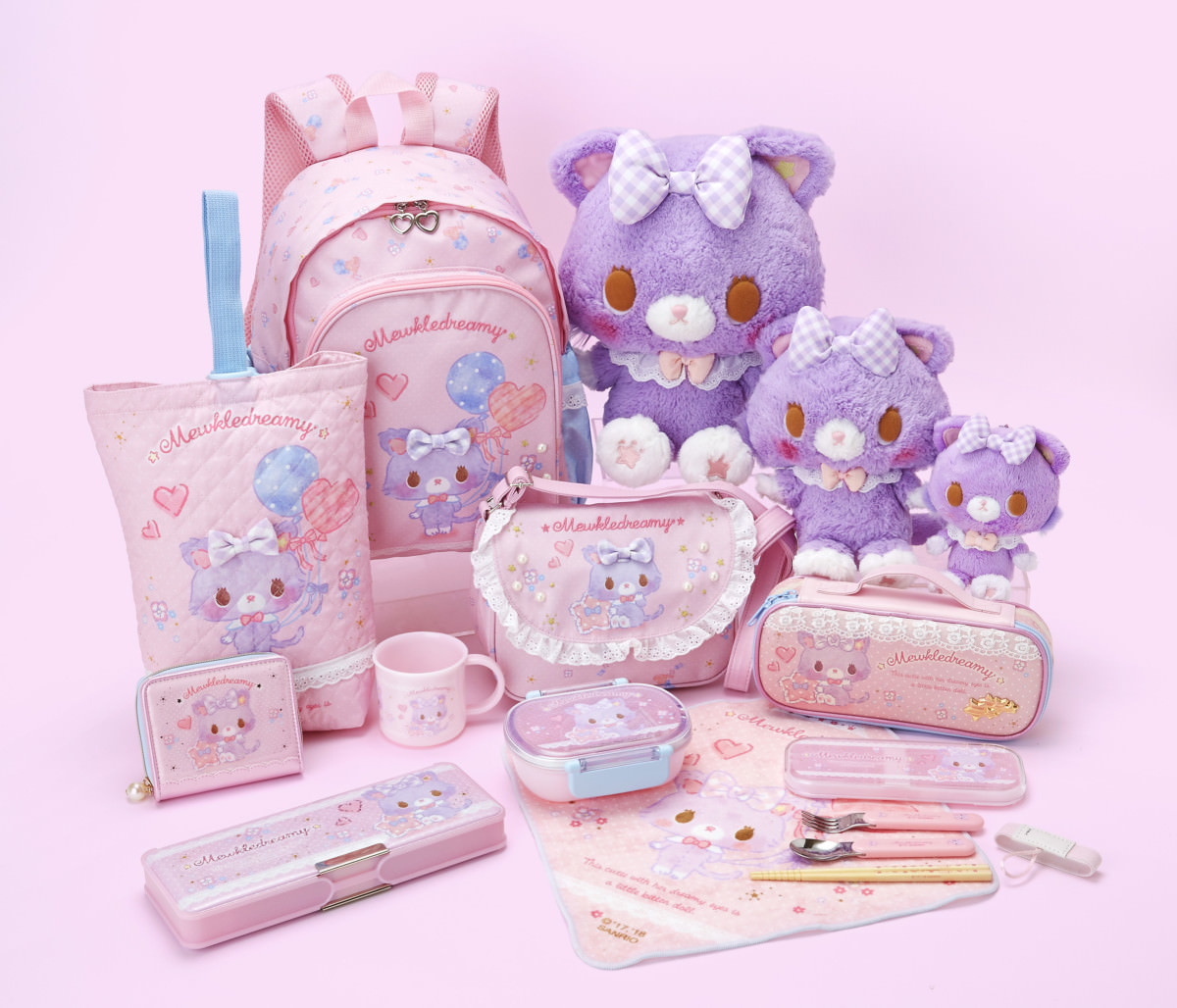 おしゃべりができる、こねこのぬいぐるみ“みゅーちゃん”！サンリオ