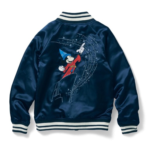 未使用】ディズニーファンタジアベルメゾン限定希少品刺繍スカジャン