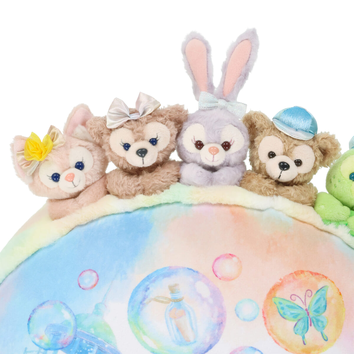 7人勢揃い！東京ディズニーシー“ダッフィー＆フレンズ20周年：カラフル