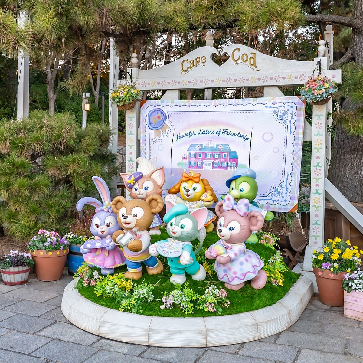 東京ディズニーシー「ダッフィー＆フレンズのハートフェルト・レターズ